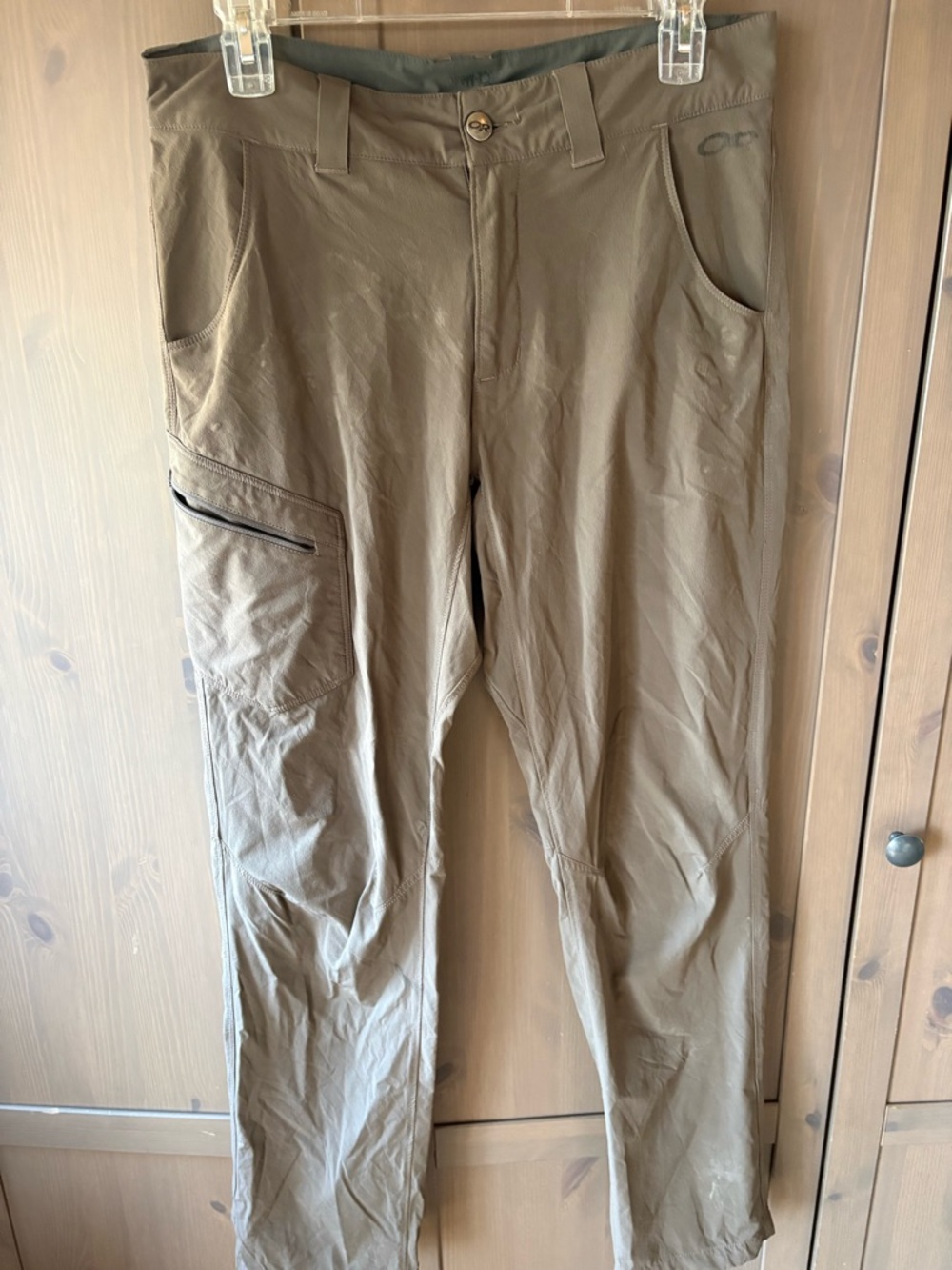 Outdoor Research Men's Cargo Pants - Olive Brown